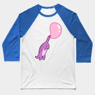 Bubblegum Balloon Dinosaur Baseball T-Shirt